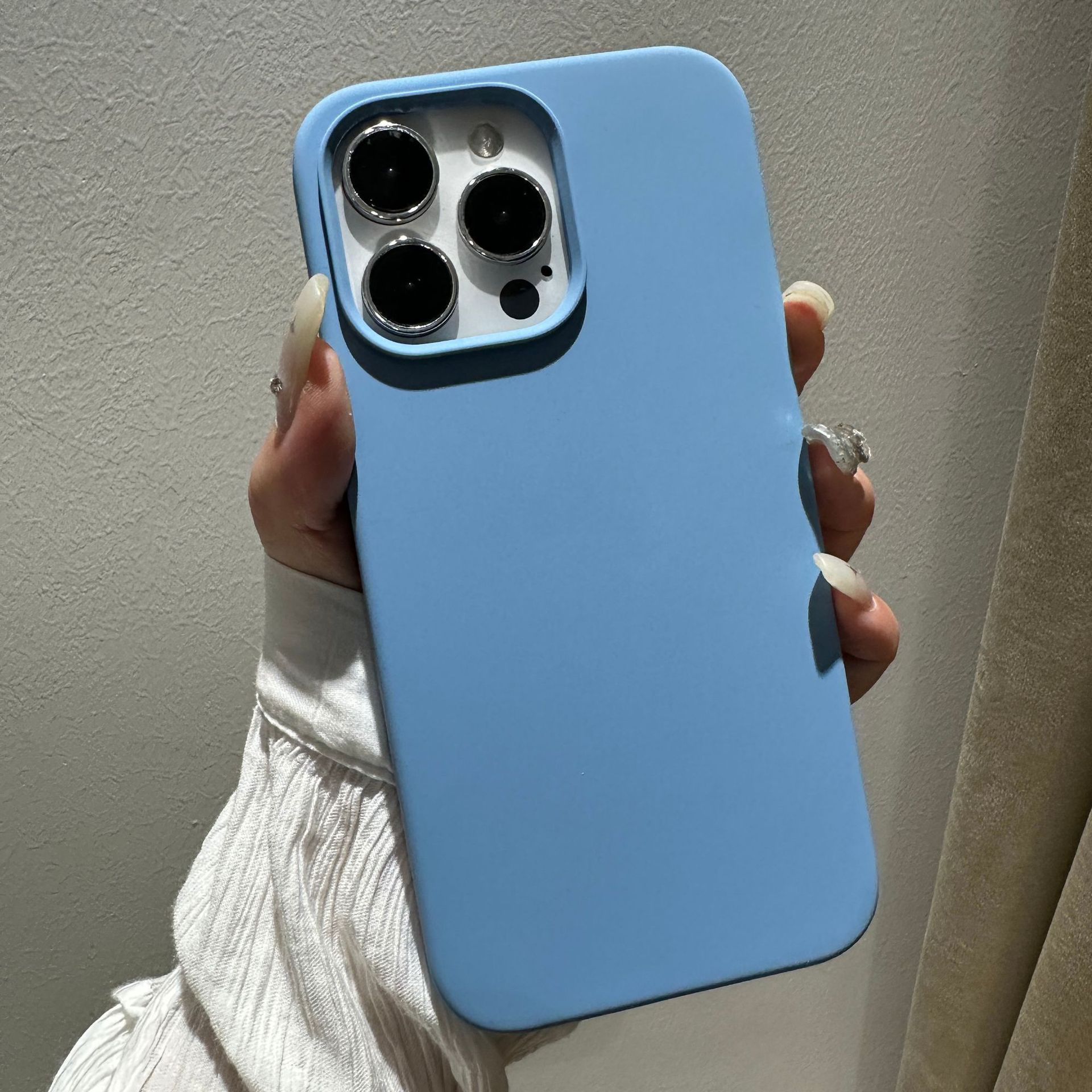 Adecuado para iphone12 funda de silicona líquida Apple 11pro piel sensación esmerilado 12max con LOGO pelusa teléfono caso