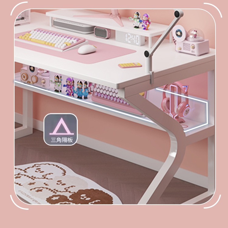 Mesa de computadora blanca escritorio