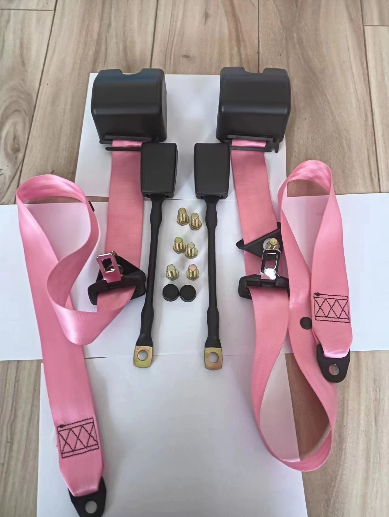 Cross-Border Hot-Selling Automatic Retractable Three-Point Safety Belt for Buses, Trucks, and Passenger Vehicles, Front and Rear Diagonal Shoulder Type with Emergency Lock