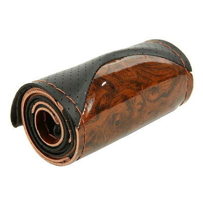 Steering wheel cover Microfiber Leather Handlebar Cover, Peach