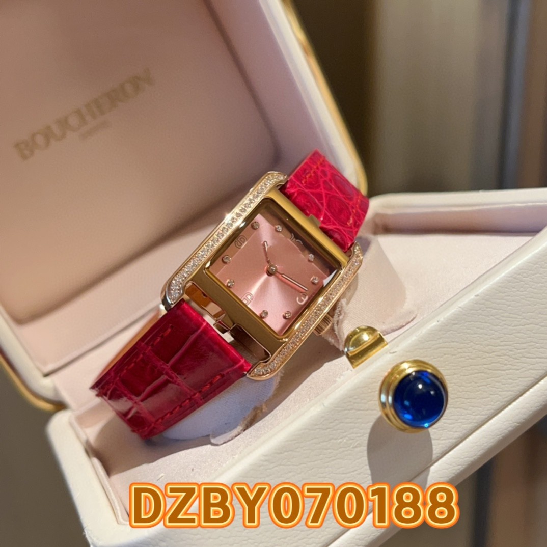 Classic square small quartz women's watch