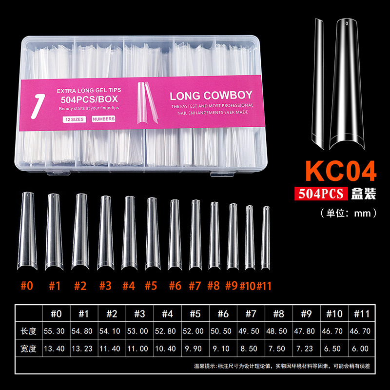 KC04 extra long trapezoid 504P/box