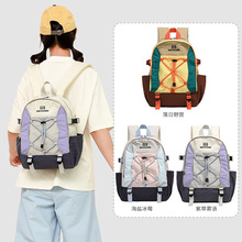 2025新款户外双肩包男女徒步旅行运动登山骆驼包大容量轻便背包