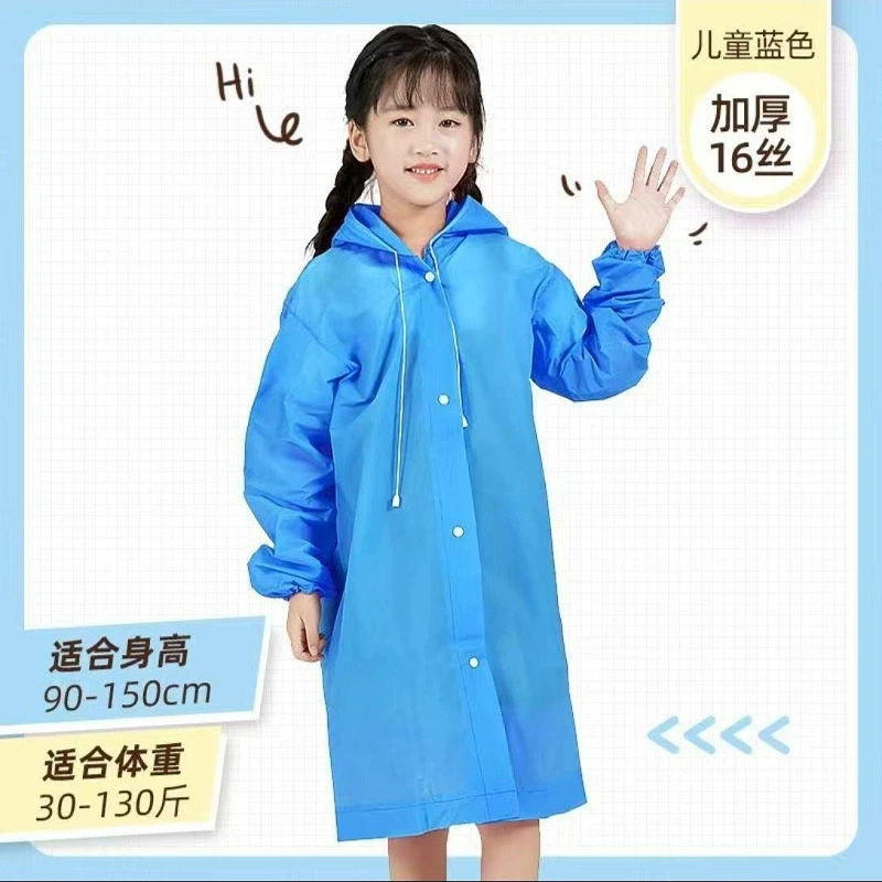 Детские плащи неодноразовые плащи утолщенные на открытом воздухе с капюшоном Детские пончо/шт