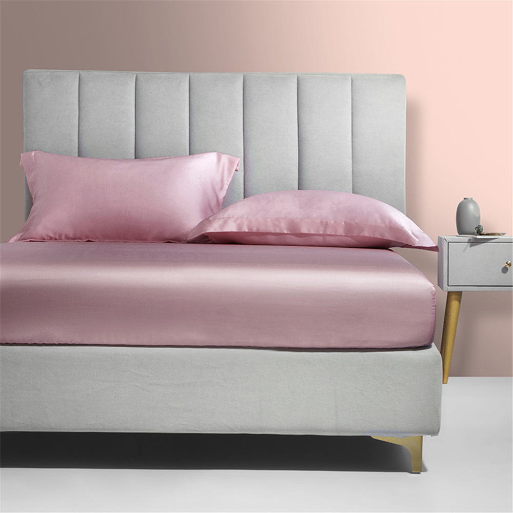 Fitted sheet 60s天糸ベッド笠純色ライセルベッドカバー式シーツを大きくして厚手のマットレスカバーを追加します。