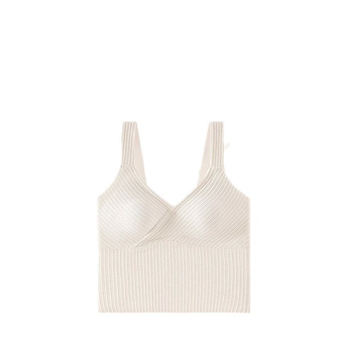 Dero Warm-Keeping Vest for Women: One-Piece, No-Bra Design with Chest Pads—Perfect for Autumn and Winter, Self-Heating Inner Layer for a Flirty, Alluring Look