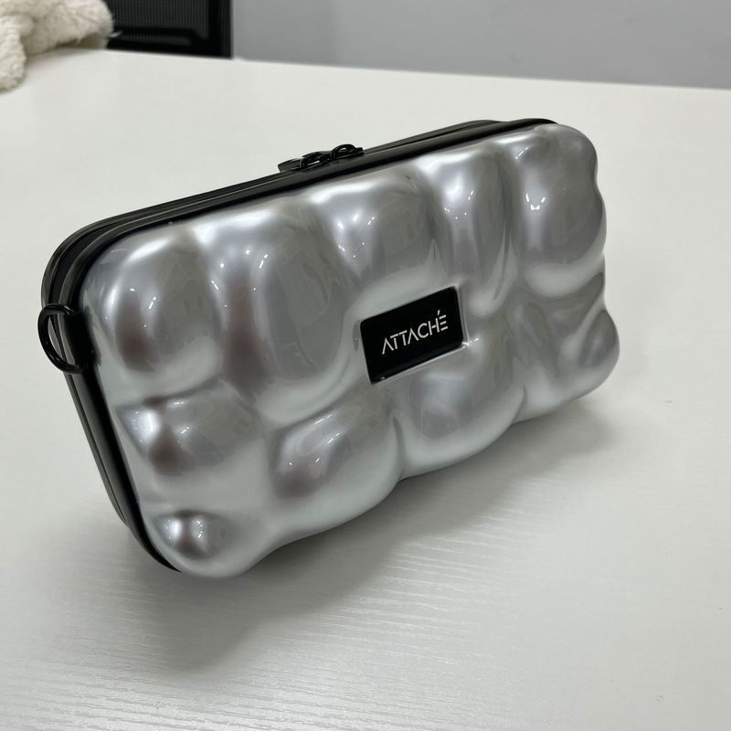 工場供給防水 7inch 化粧品バッグ企業のお土産ショルダークロスボディ収納袋多機能トイレタリーバッグ|undefined