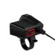 Motorcycle dual USB interface 3.1A mobile phone charger with voltage digital display waterproof car wholesale accessories