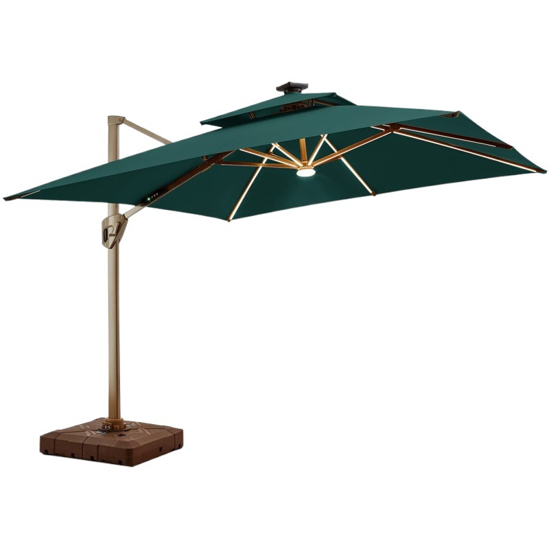 Sunshade Umbrella Outdoor Umbrella Courtyard Umbrella Garden Terrace Large Sun Umbrella Shed Merchants Outdoor Stall Outdoor Sun Protection Roman Umbrella