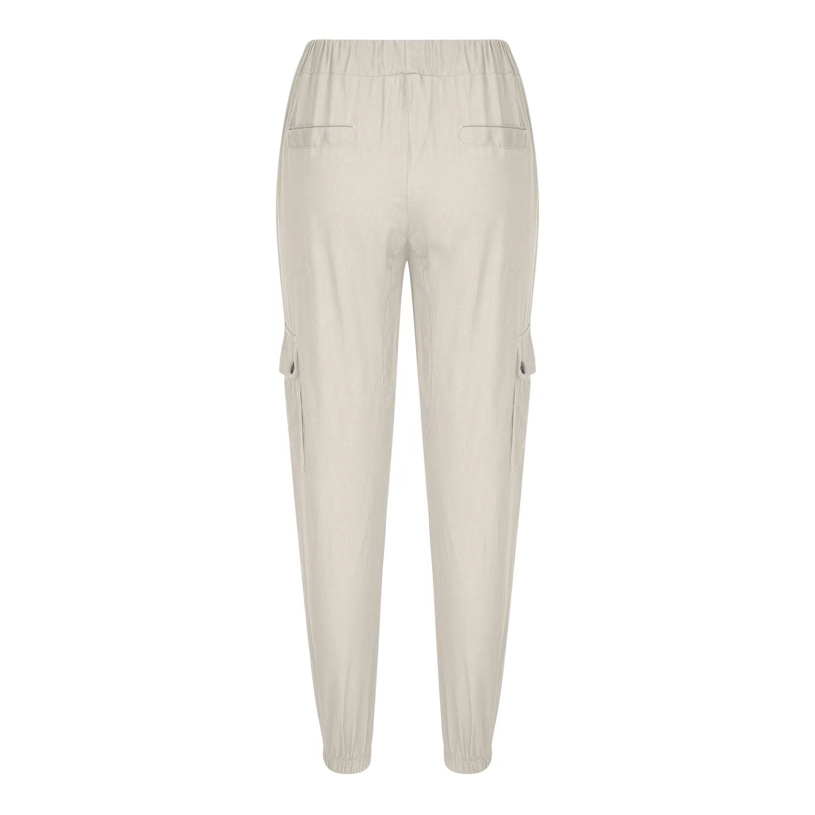 Autumn New Men's Cargo Pants Mens Overalls Multi-pockets Solid Color Pants Trousers Slim Fit Jogging_voghion.com