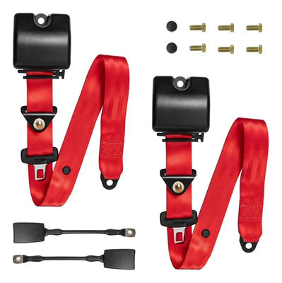 Safety Belt, Other Automotive Safety Supplies - ptk3-red-2-set-with-screws