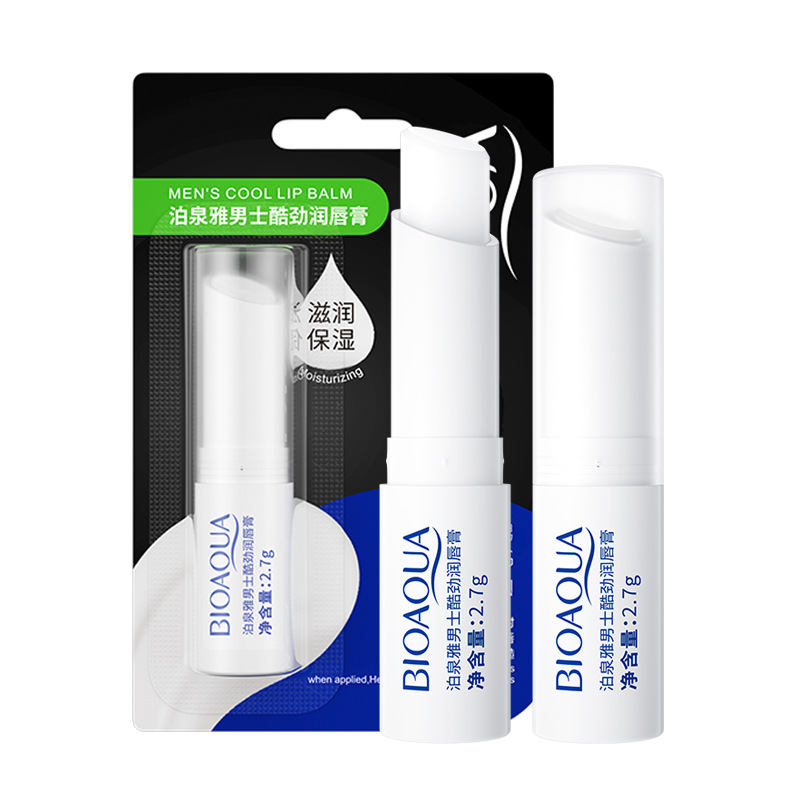 Bálsamo Labial Fanzhen para Hombre, Hidratante, Cuidado Labial, No Grasoso, Anti-agrietamiento, Bálsamo Labial para Labios Secos, Venta al por Mayor
