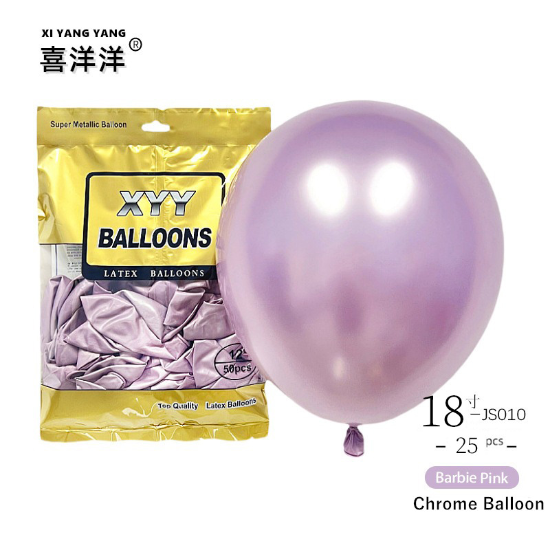 Globos metálicos para decoración, varios tamaños (5-18 pulgadas)