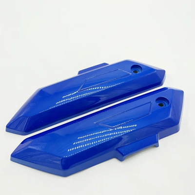 cover plate, Xiaoliying side plate, F8 — Electric vehicle fender - transparent-blue