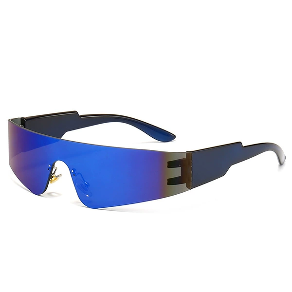Blue frame and blue film