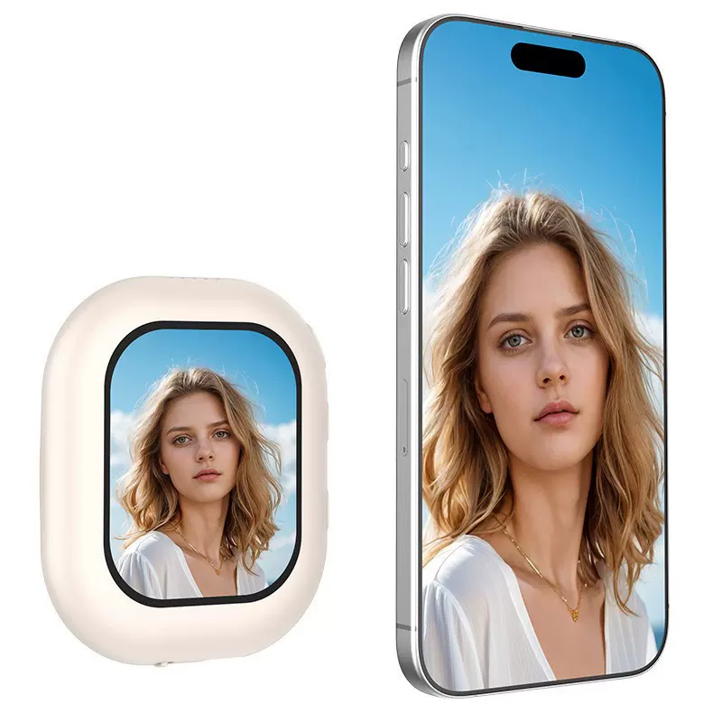 T3手机自拍无线同屏器后置适用于自拍直播自拍磁吸同屏器跨境