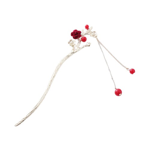 Ancient style hair accessories, tassel hairpins for women, high-end ancient costume hairpins, hairpins, Hanfu cheongsam hairpins, and rocking accessories
