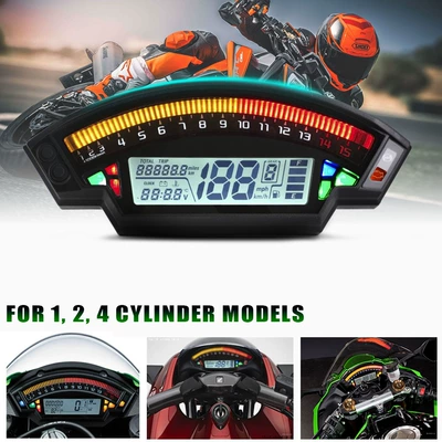 Motosiklet cihazları 6-Speed Lcd Color Screen Modification