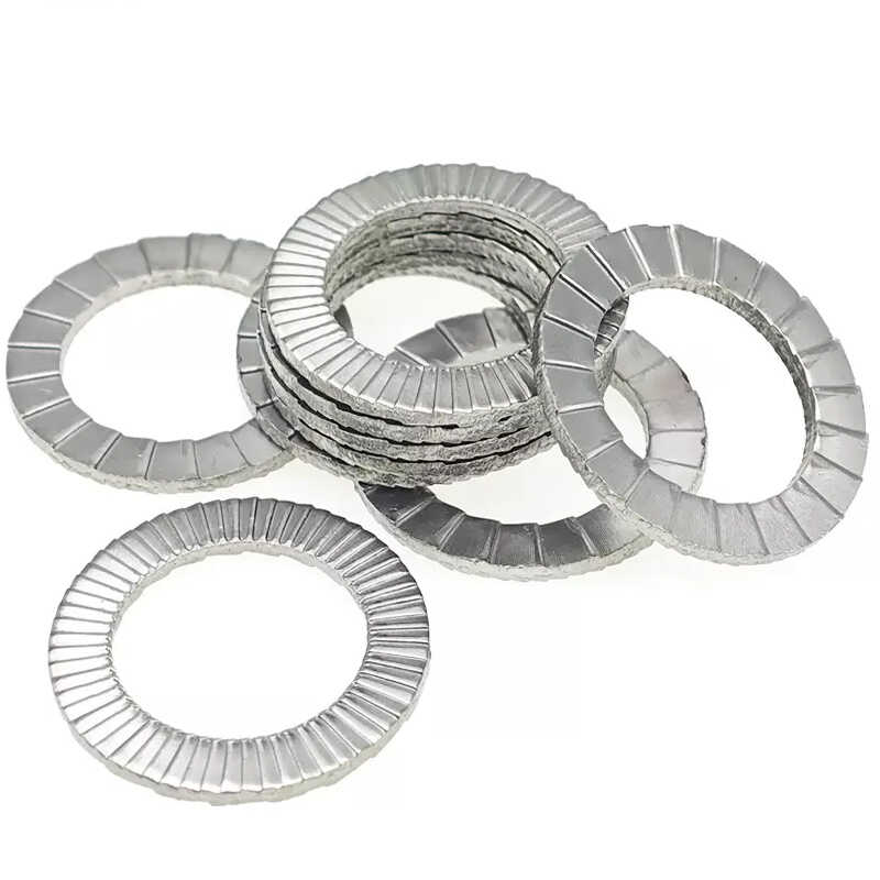 j8IN咬合TD垫圈C4锁紧式带齿平垫片j8201g3防松自锁25TA防滑2钛g3