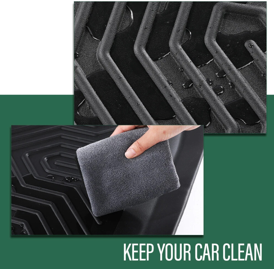 Car Floor Mats Suitable for Audi A6L Fully Surrounded Environmentally Friendly Waterproof and Wear-Resistant Special Car Tpe Car Floor Mats