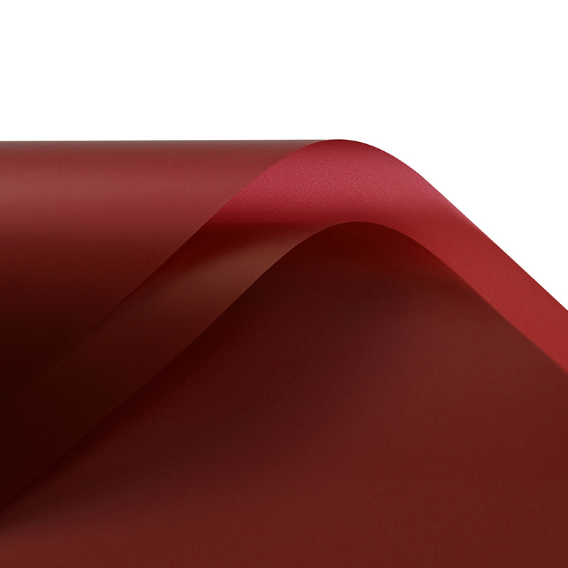 Embalaje de flores Papel de haz coreano Florería Ramo Material de embalaje Papel mate translúcido Papel liso coreano Papel de flores