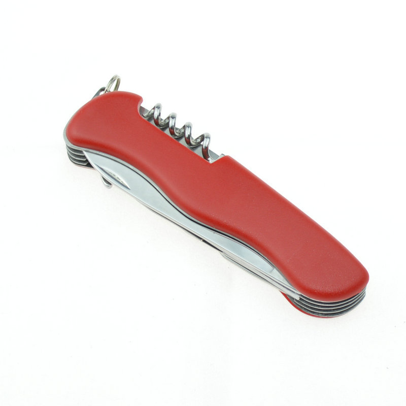 样品出售蛇刀多功能小刀户外工具折叠小刀不锈钢红色工具刀