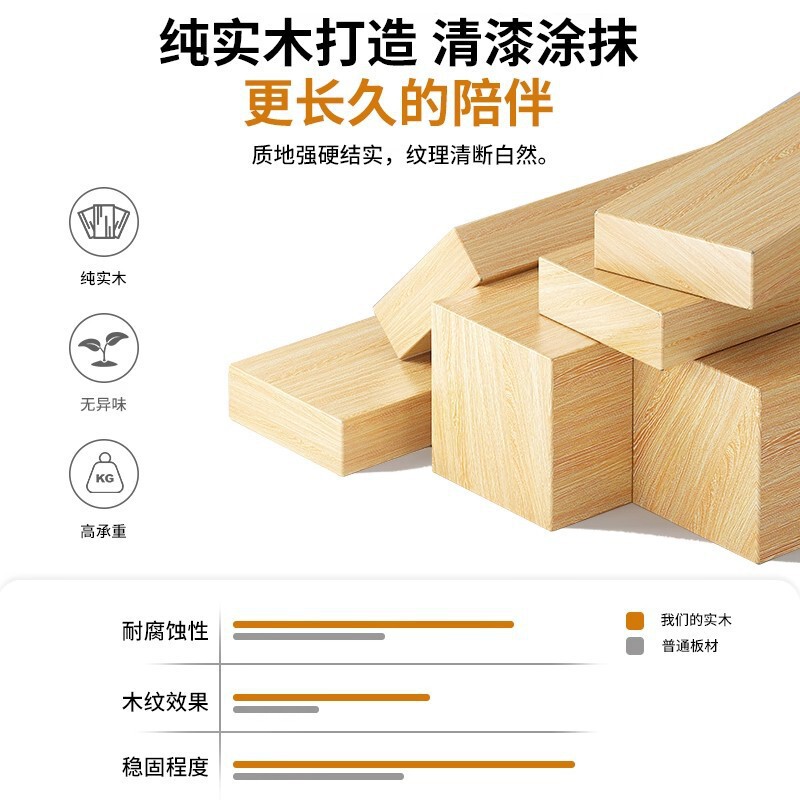 实木电脑增高架办公桌上台式显示器桌面置物架收纳架笔记本支撑架|undefined