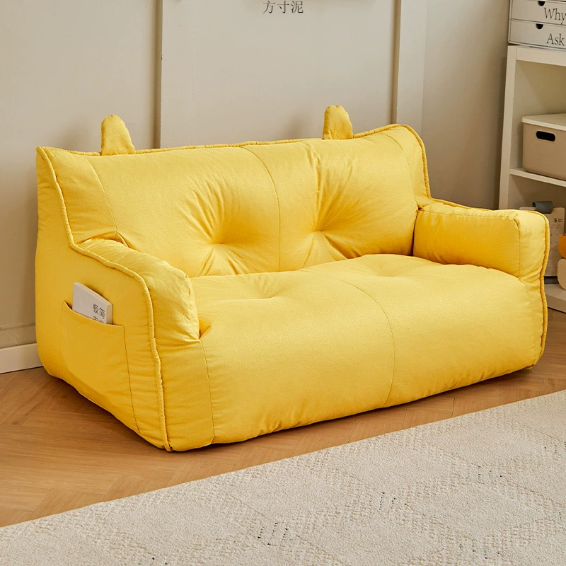 Мешок-диван для двоих, подходит для арендованных квартир и спален, небольшой диван для небольших помещений, одноместное кресло для отдыха.