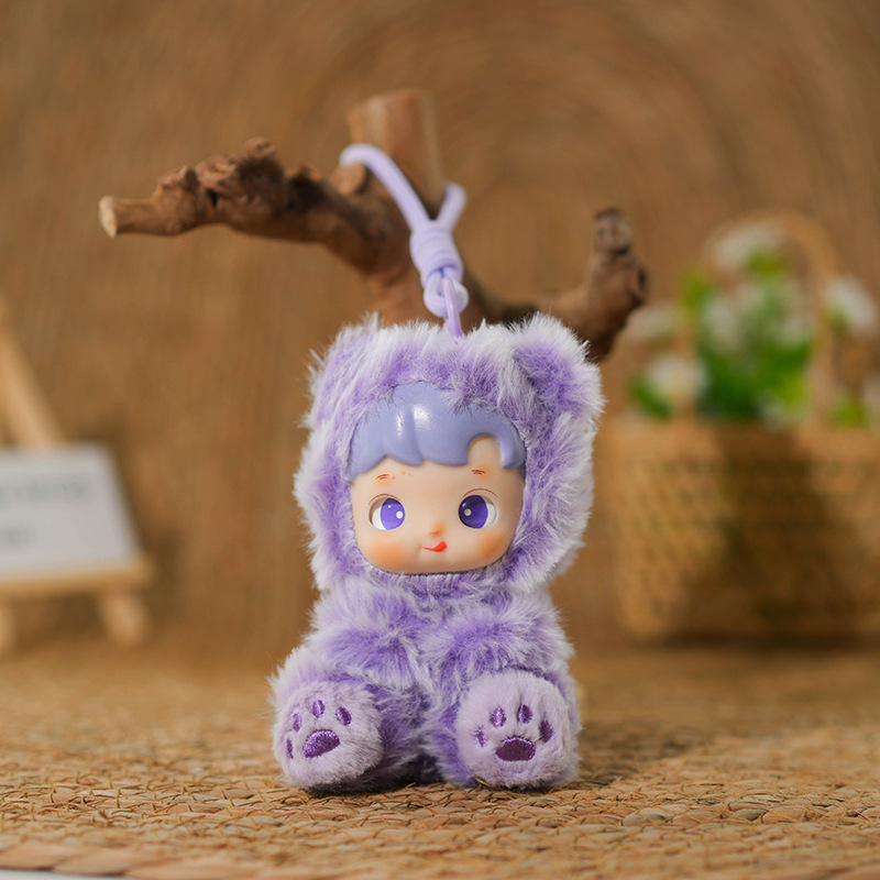 Pendentif mignon, porte-clés sac à dos créatif, peluche en vinyle, ornement_voghion.com