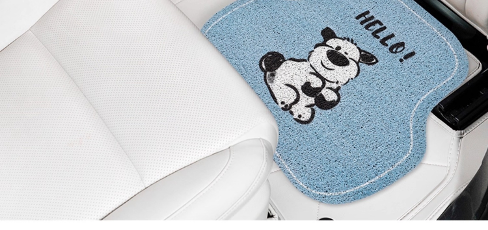 Car Floor Mats, Cute Cartoon Floor Mats, Stain-Resistant, Easy to Clean, Non-Slip, Universal Car Decoration Supplies