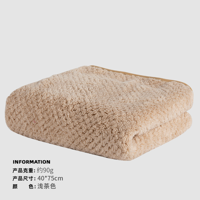 Toalla de rejilla de piña al por mayor de fábrica Toalla de pareja para hombres y mujeres Toalla de baño absorbente Toalla de lavado facial personalizada de terciopelo de coral para el hogar