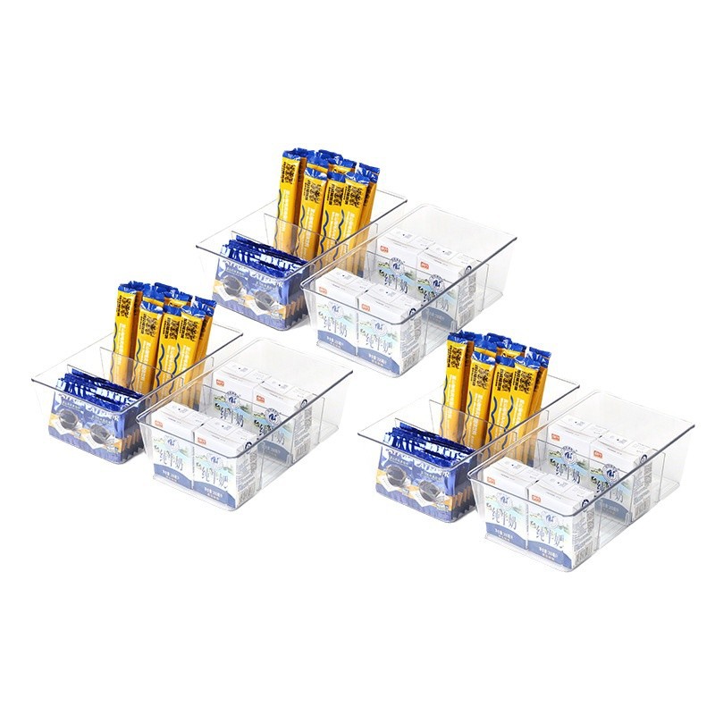 Estante de vino transfronterizo, almacenamiento de vasos de agua transparente de plástico de Amazon, estante de exhibición superpuesto, almacenamiento de refrigerador de vino