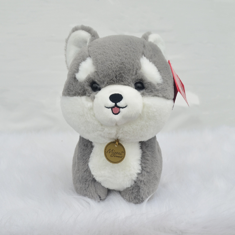 Aurora piel perro de peluche de juguete perro muñeca simulación Ragdoll muñeca almohada suave regalo de la muchacha al por mayor