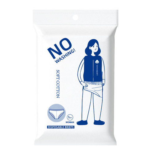 Cross-border women's disposable underwear batch women's pure cotton outdoor products maternity underwear confinement postpartum sterile