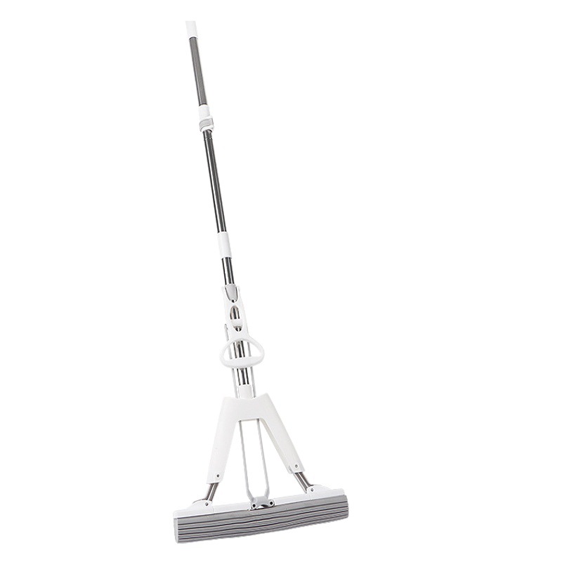 Esponja fregona hogar fregona de una sola mano-fregona absorbente de agua libre grande de plástico trapeador de algodón paño perezoso celebridad de Internet plegable apretón de agua