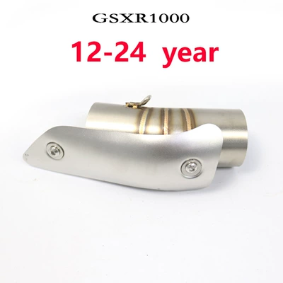 Suzuki Gsxr1000 12-24 modifikasiya edilmiş orta hissə paslanmayan polad 51mm