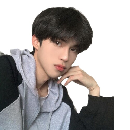 Internet celebrity wig for men with short hair, Korean version, handsome men's diagonal split cover, natural student daily fluffy black full headgear style