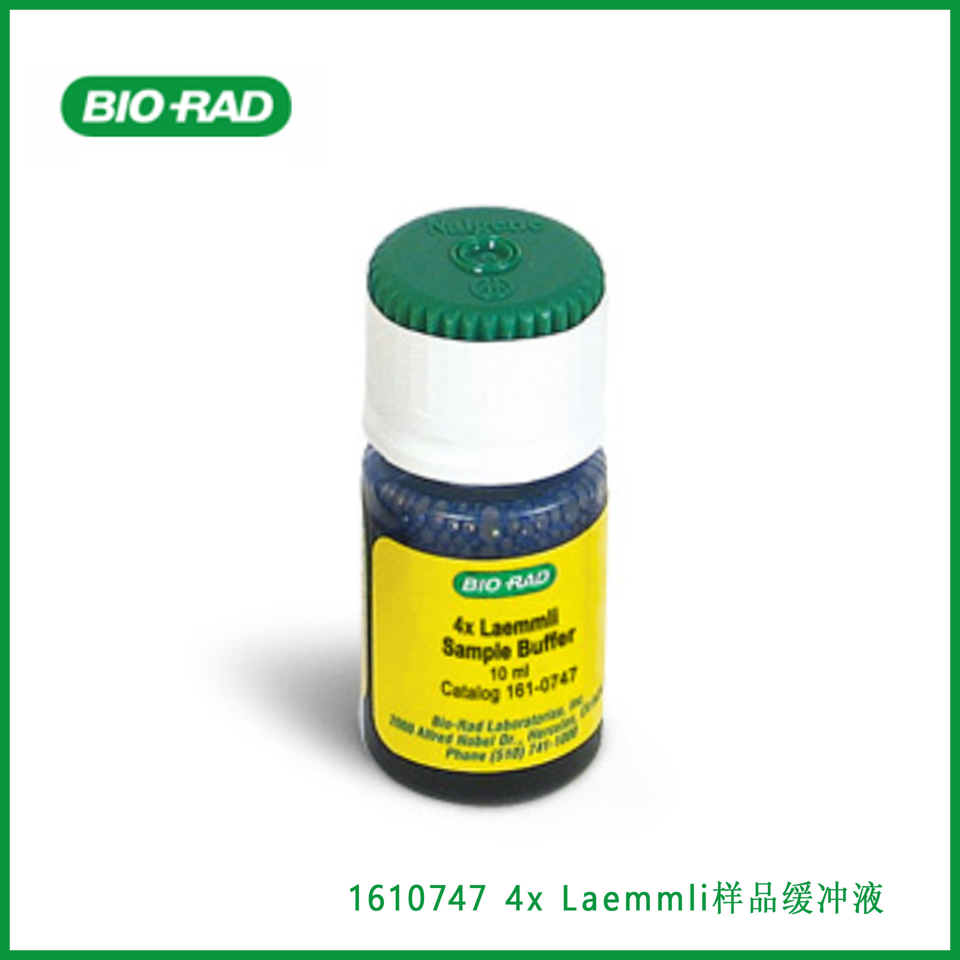伯乐Bio-Rad1610747 4x Laemmli Sample Buffer Biorad缓冲液10ml