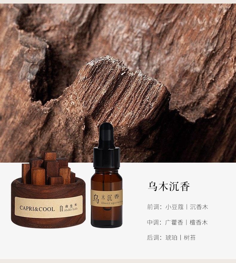 블랙월넛 + 흑단 침향 [에센셜 오일 10ml 함유]