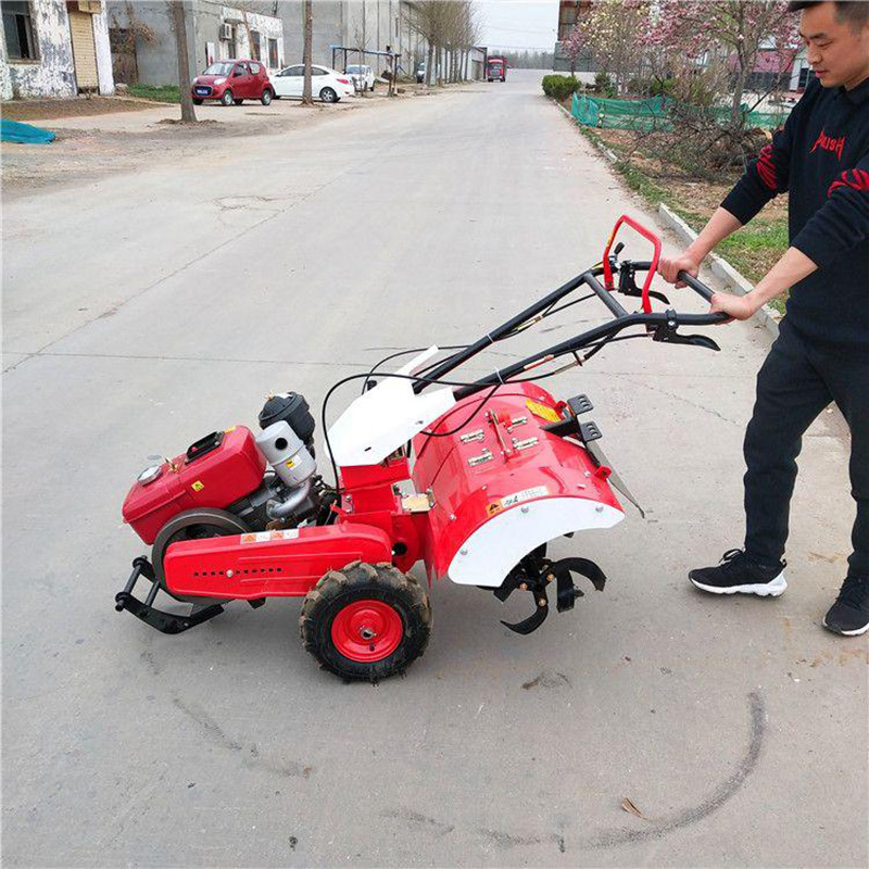 汽油旋耕機  家用小型微耕機  手扶直連田園管理機