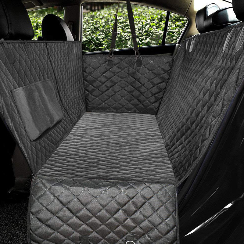 Almohadilla protectora impermeable para asiento trasero de coche, para mascotas - Mayorista
