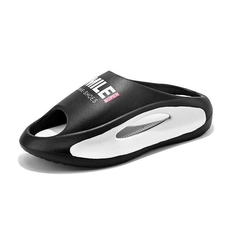 Home 2081 Thick Sole Feet Feeling Lightweight EVA One size Slippers_voghion.com