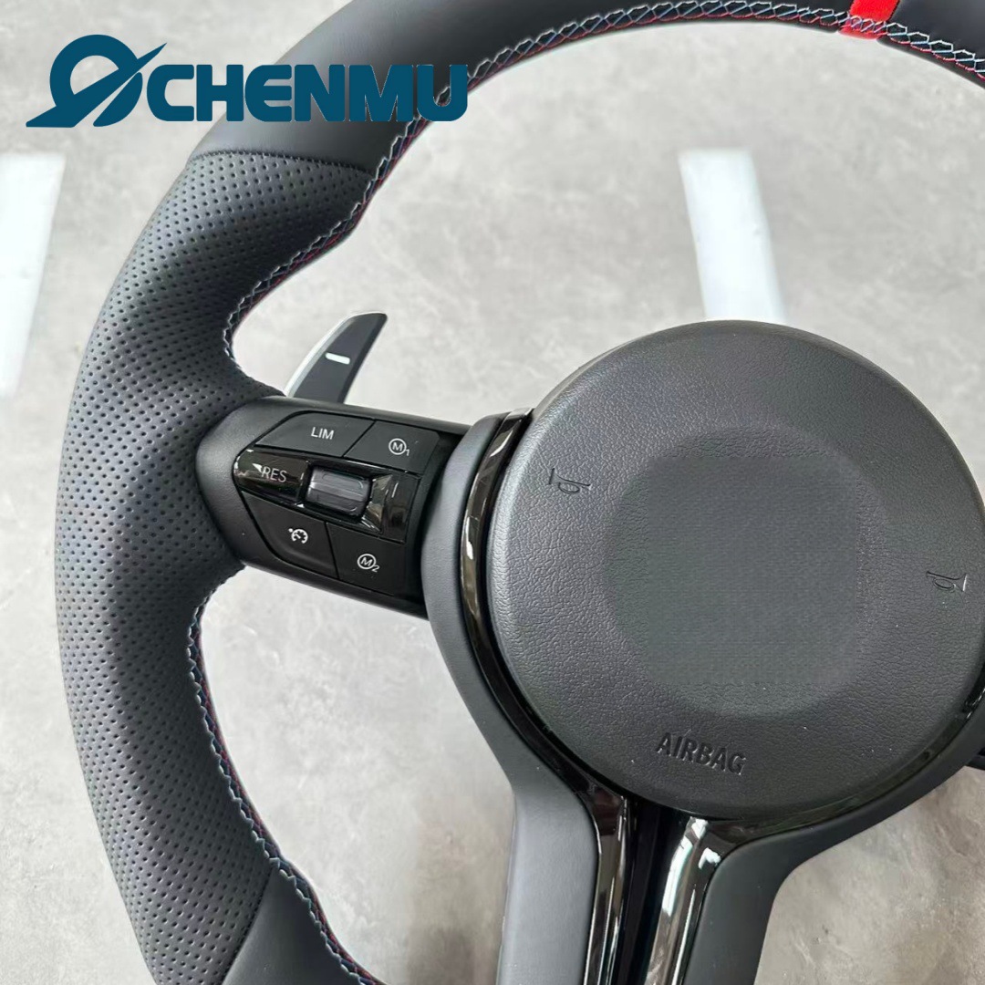 Suitable for Bmw 1234567 Series X12345F10F30F35F15F18 Modified Red Return Standard Steering Wheel