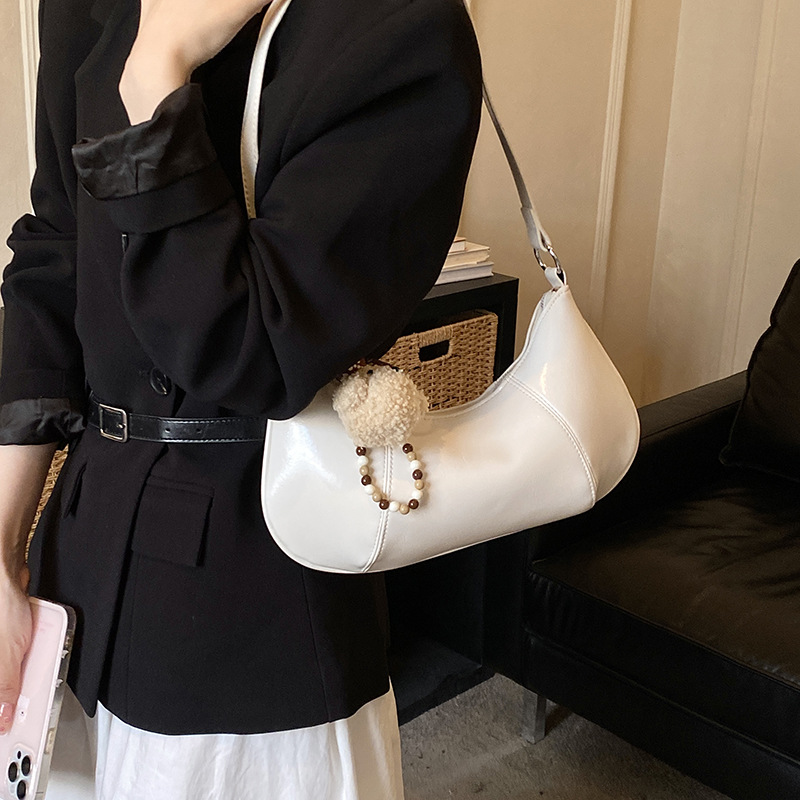 Bolso de textura de mujer 2026 nueva primavera retro bolso de corn bolso de nicho bolso de bolsas diarias de viajes