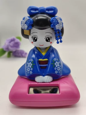 Machine Hot Boutique Car – Car ornaments - 101011-sitting-blue-dancer-nod