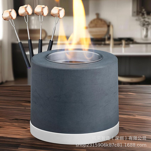 Cross-border hot indoor and outdoor heating artifact alcohol fireplace lamp, Amazon with tabletop firepi