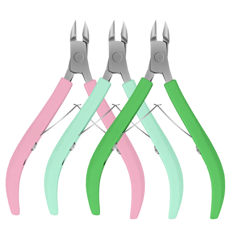 Exfoliating professional scissors for manicure stainless steel
