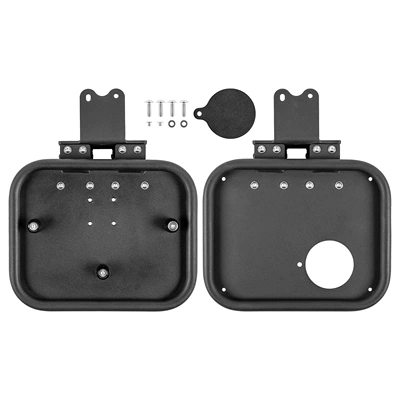 Motorcycle frame: backrest headlight net bumper - side-bag-bracket-style-ii