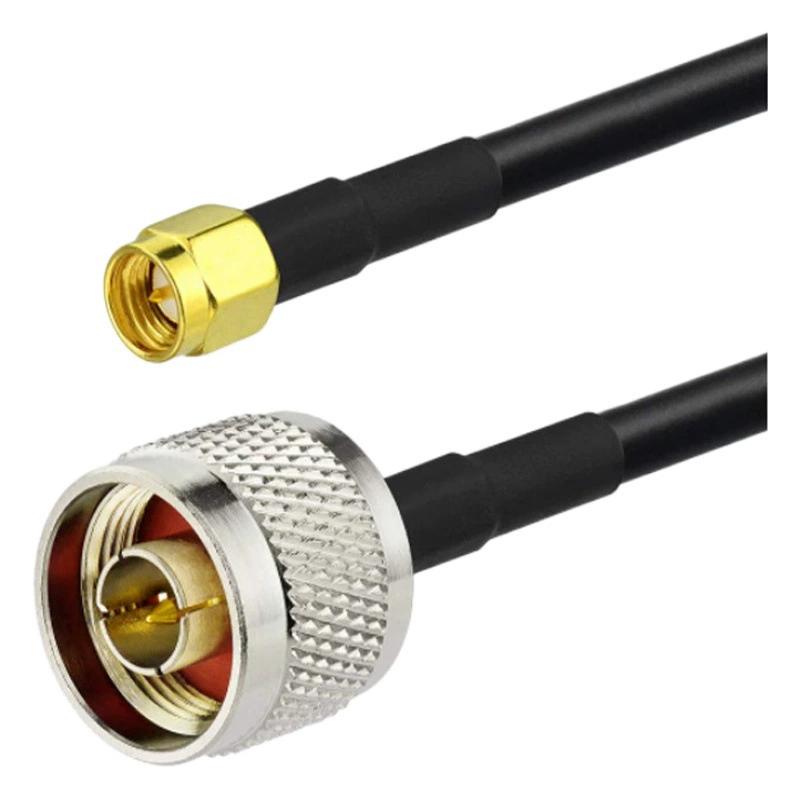 RG58 N-типа самка SMA самка разъем радиочастотный адаптер коаксиальный кабель с низкими потерями удлинитель кабель