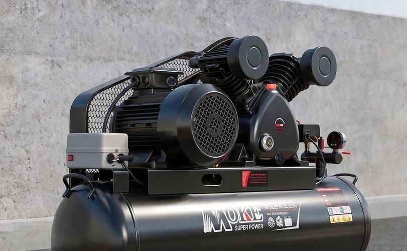 Large industrial-grade high-pressure air compressor for auto repair and painting, 380V high-power air compressor wholesale